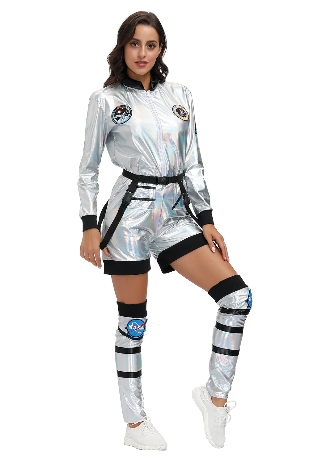 New Arrival Adult Astronaut Space Jumpsuit Halloween Cosplay